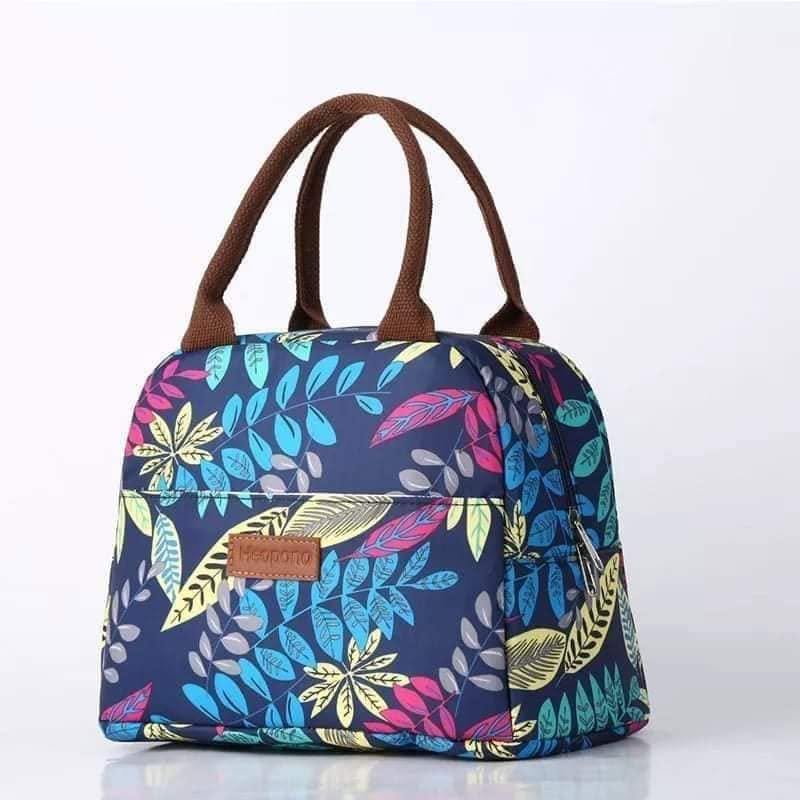 Lunch Bag - Green Leaf